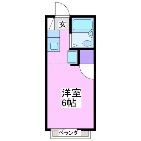 エスポワールド茂原の物件間取画像